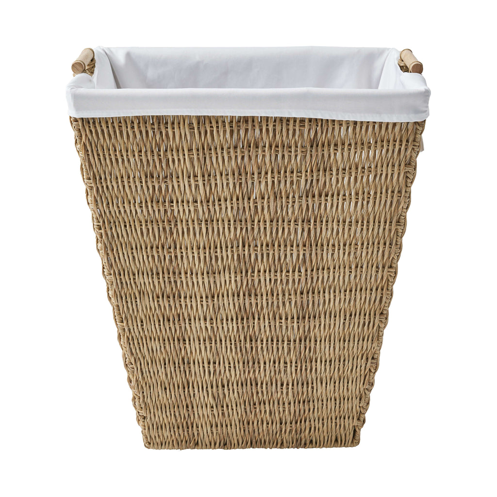 Velmora™ Resin Poly Rattan Laundry Hamper with Fabric Liner, Adult