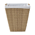 Velmora™ Resin Poly Rattan Laundry Hamper with Fabric Liner, Adult
