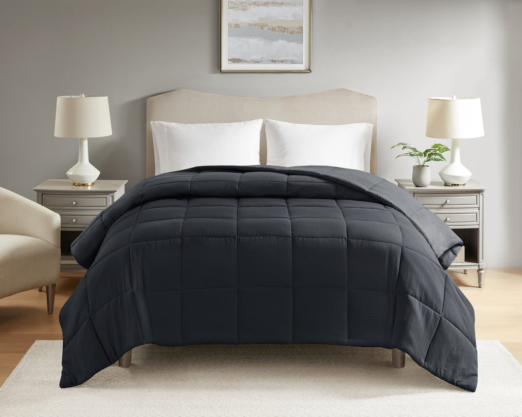 Velmora™ Full/Queen Comforter, Down Alternative, All-Season, White