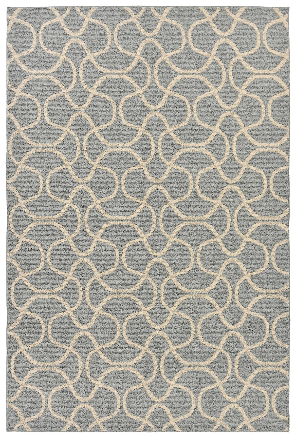 Velmora™ Drizzle Navy/White Indoor Area Rug, 7'6" x 9'6"