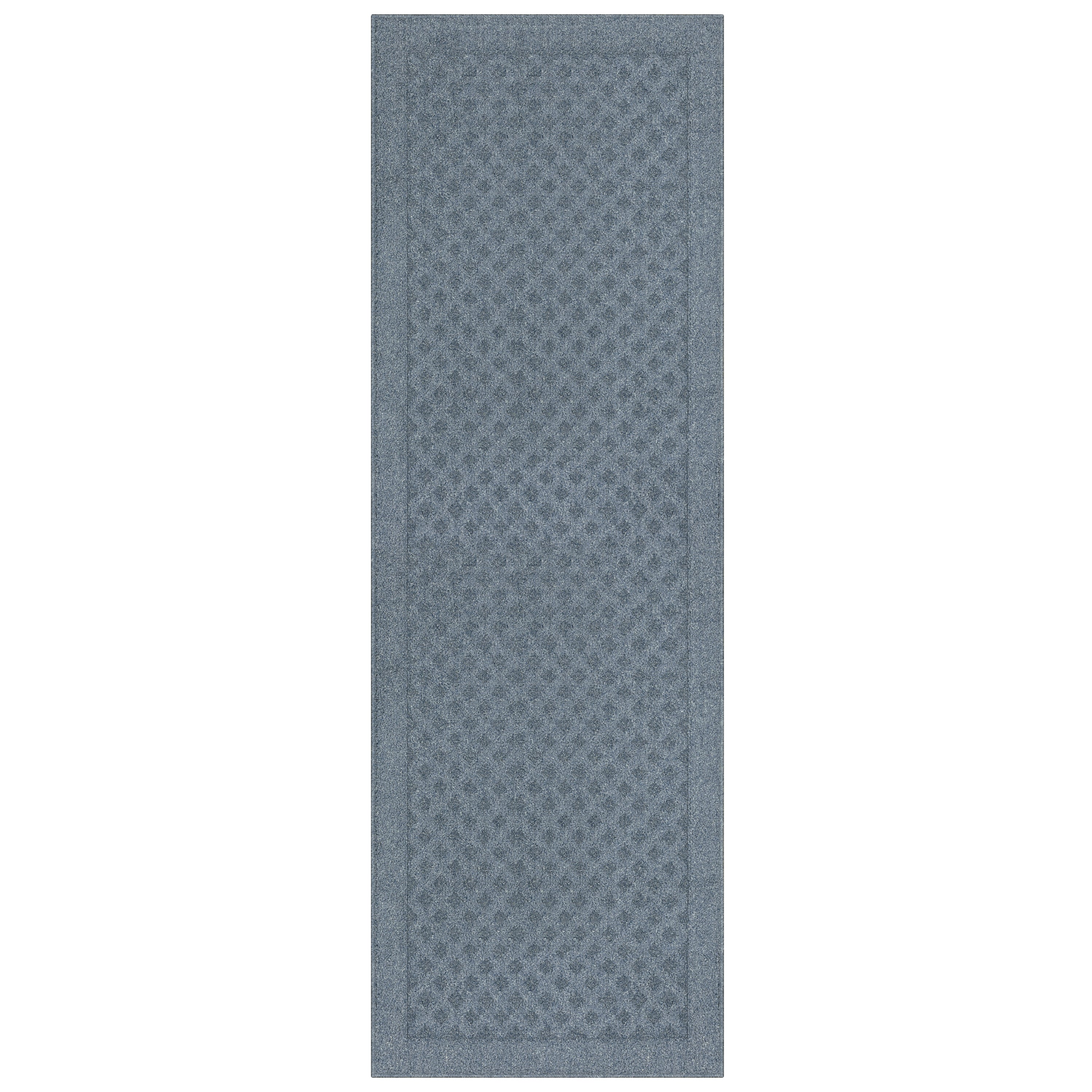 Velmora™ (2 pack) Dylan Solid Diamond Indoor Accent Rug, Beige, Skid-Resistant, 2 ft 6 in x 3 ft 10 in