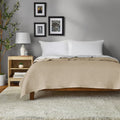 Velmora™ Garment Washed Stripe Quilt, King, Green, Soft Microfiber Bedding