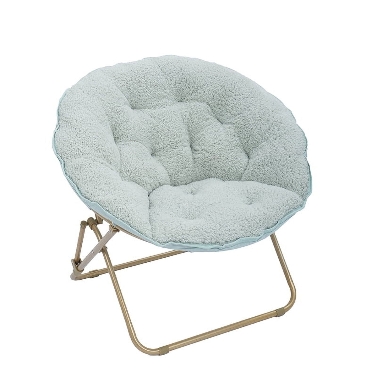 Velmora™ (3 pack) Saucer Chair for Kids and Teens, Black