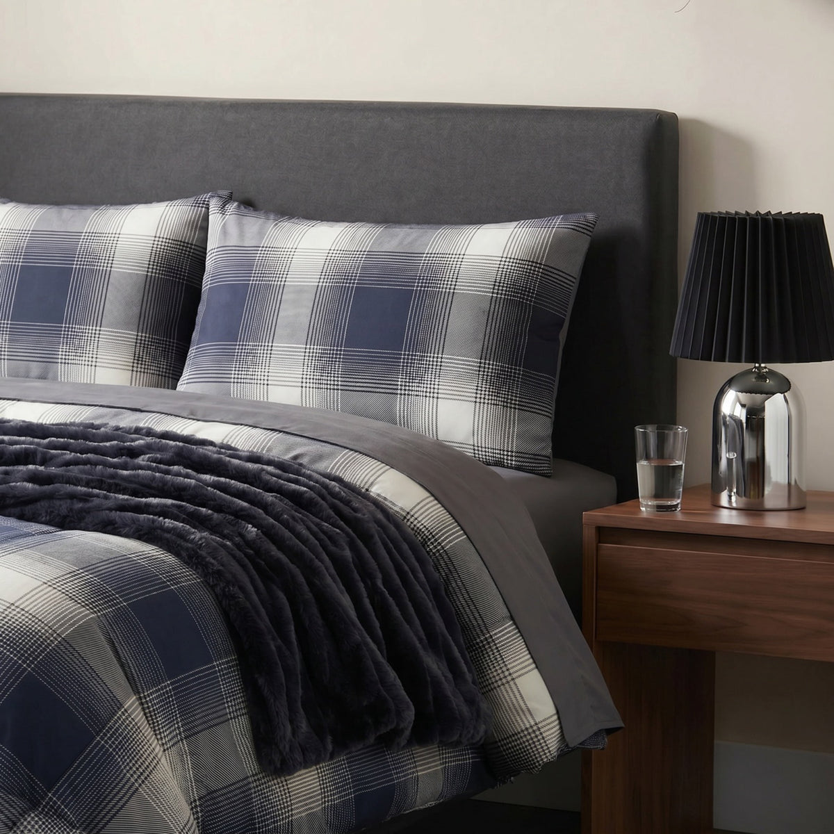 Velmora™ Western Plaid 3-Piece Green Comforter Set, Full/Queen