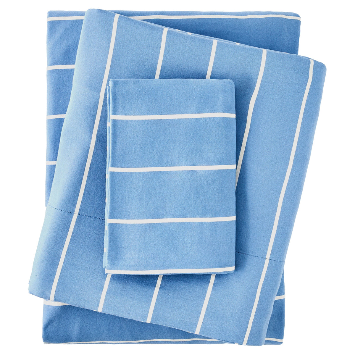 Velmora™ Dreamy Soft 4-Piece Bed Sheet Set, 100% Cotton, 220 Thread Count Brushed and Washed Sateen, Deep Pocket, Queen, Bay Leaf