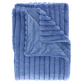 Velmora™ Vanilla Dream Channel Faux Fur Blanket, King, 102" x 90"