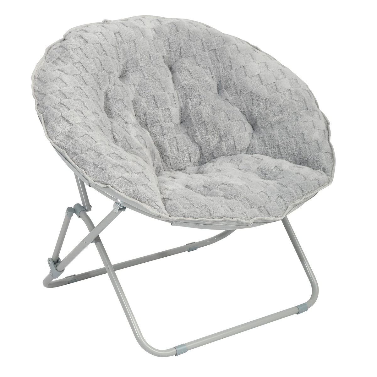 Velmora™ (3 pack) Saucer Chair for Kids and Teens, Black