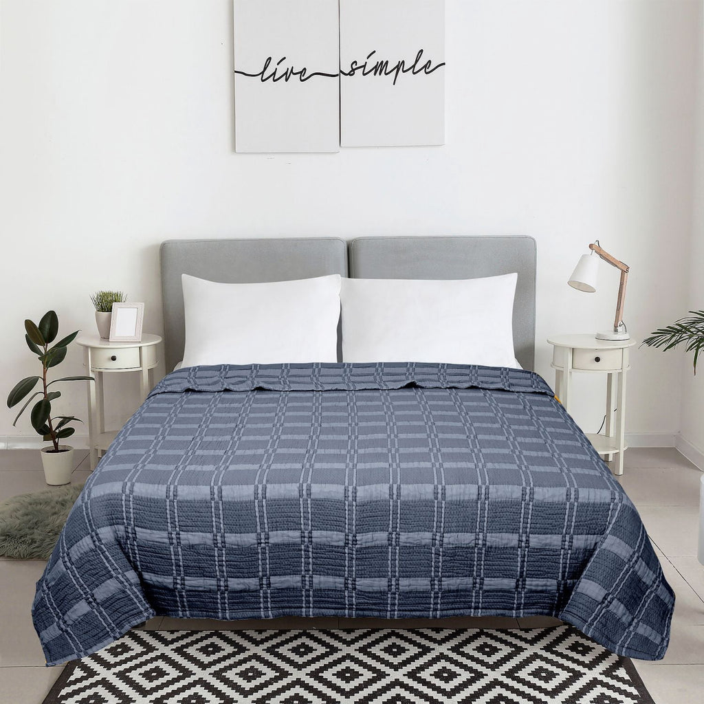 Velmora™ Cloud Matelasse Quilt, Washed Indigo, Full/Queen