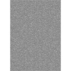 Velmora™ 5 ft x 7 ft Gray Microfiber Plush Shag Area Rug
