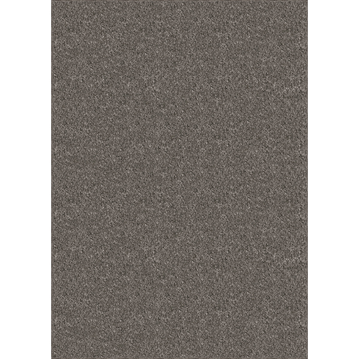 Velmora™ 5 ft x 7 ft Gray Microfiber Plush Shag Area Rug