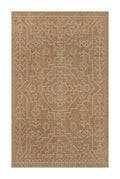 Velmora™ Rust Tapestry Dot Medallion Indoor Area Rug, 8 ft 9 in x 12 ft
