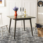 Velmora™ Simone Traditional Solid Square Dining Table, Dark Walnut