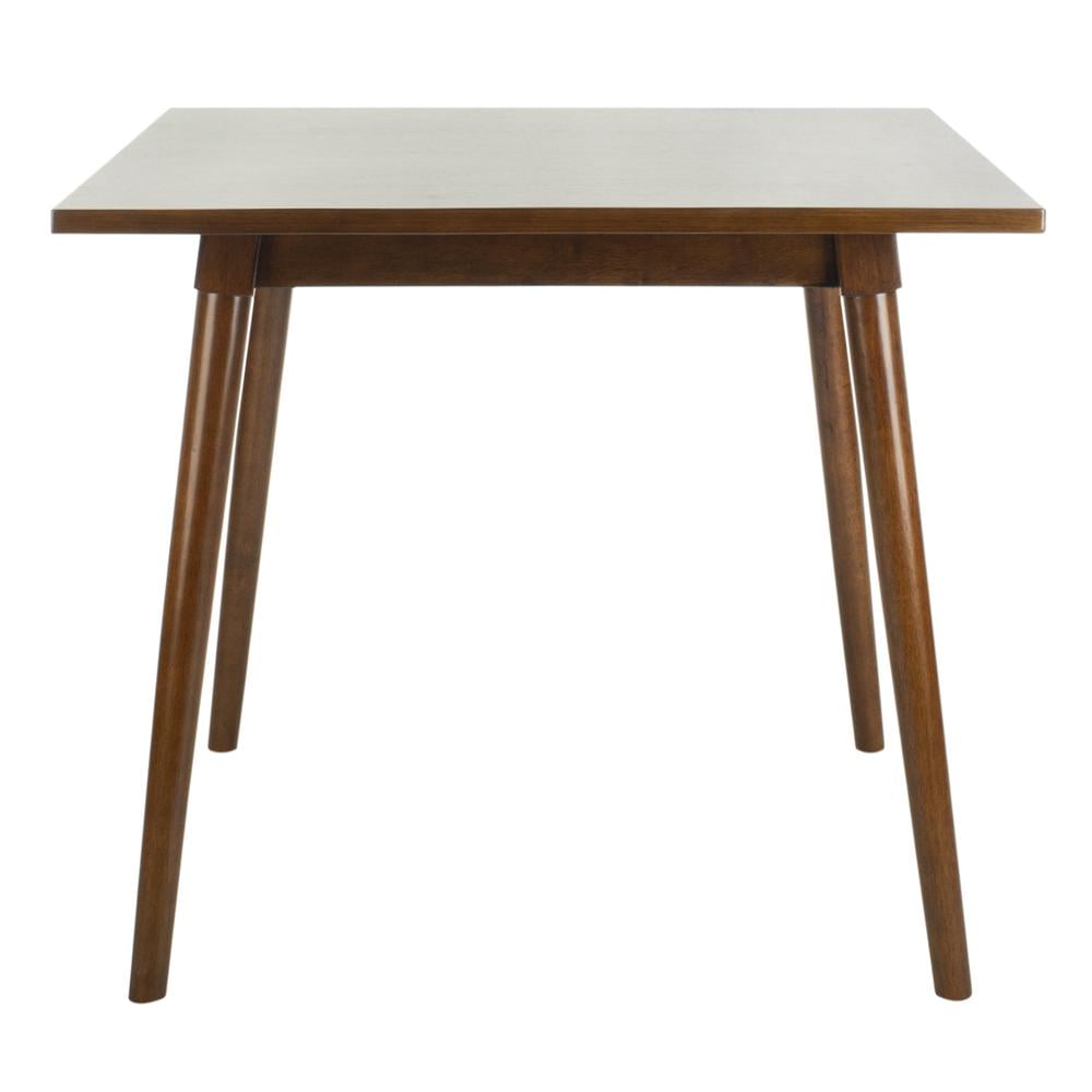 Velmora™ Simone Traditional Solid Square Dining Table, Dark Walnut