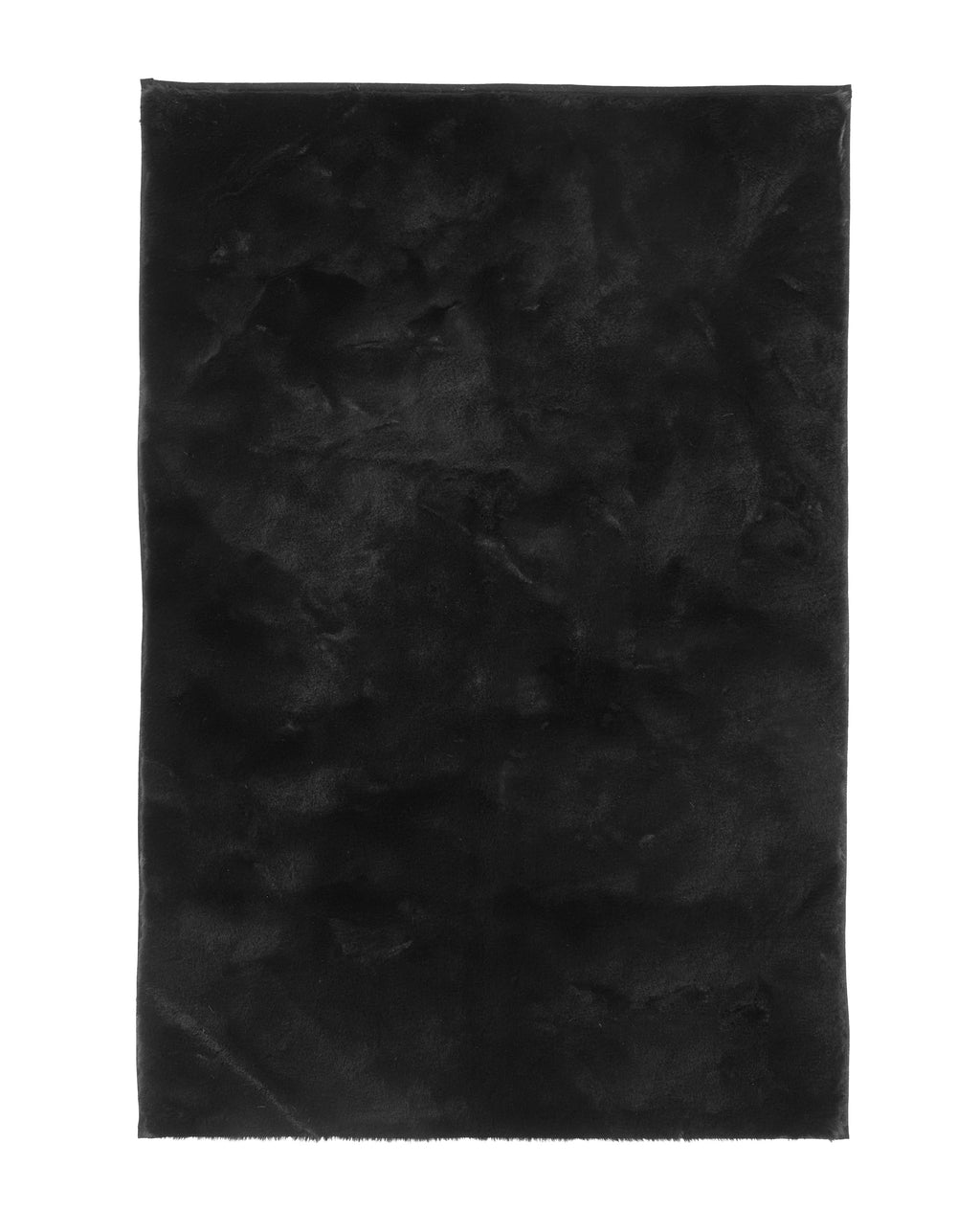 Velmora™ Solid Soft Rabbit Faux Fur Area Rug Ivory,30x46"