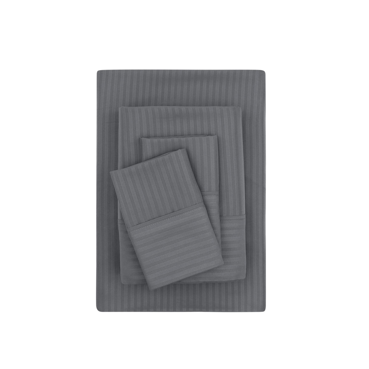 Velmora™ Super Soft Brushed Microfiber Bed Sheet Set, Blue Cove, King, 4 Piece
