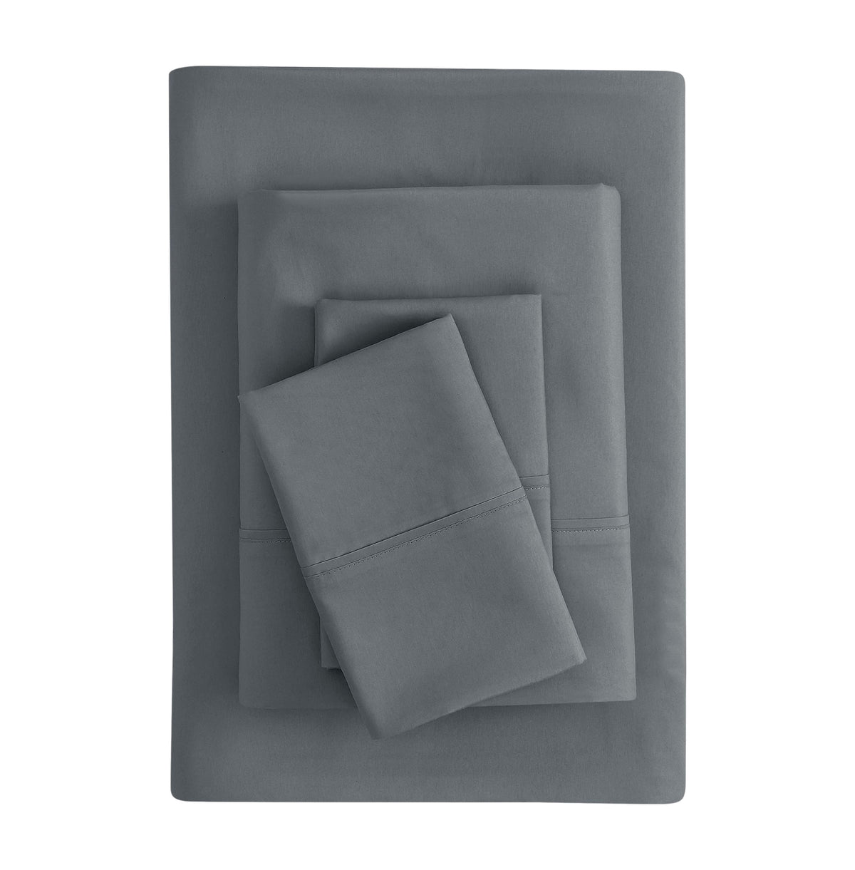Velmora™ Super Soft Brushed Microfiber Bed Sheet Set, Blue Cove, King, 4 Piece