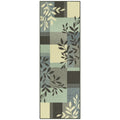 Velmora™ Traditional Leaf Block Multicolor Indoor Area Rug, 5' x 7'