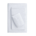 Velmora™ Washed Ultra Soft Microfiber Bed Sheet Set, King, Soft Sea, 4 Piece