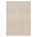 Velmora™ Wool Lines Plush Indoor Tufted Area Rug, Ivory, 5 ft x 7 ft