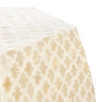 Velmora™ Rylie Abstract Hexagon Accent Table, White