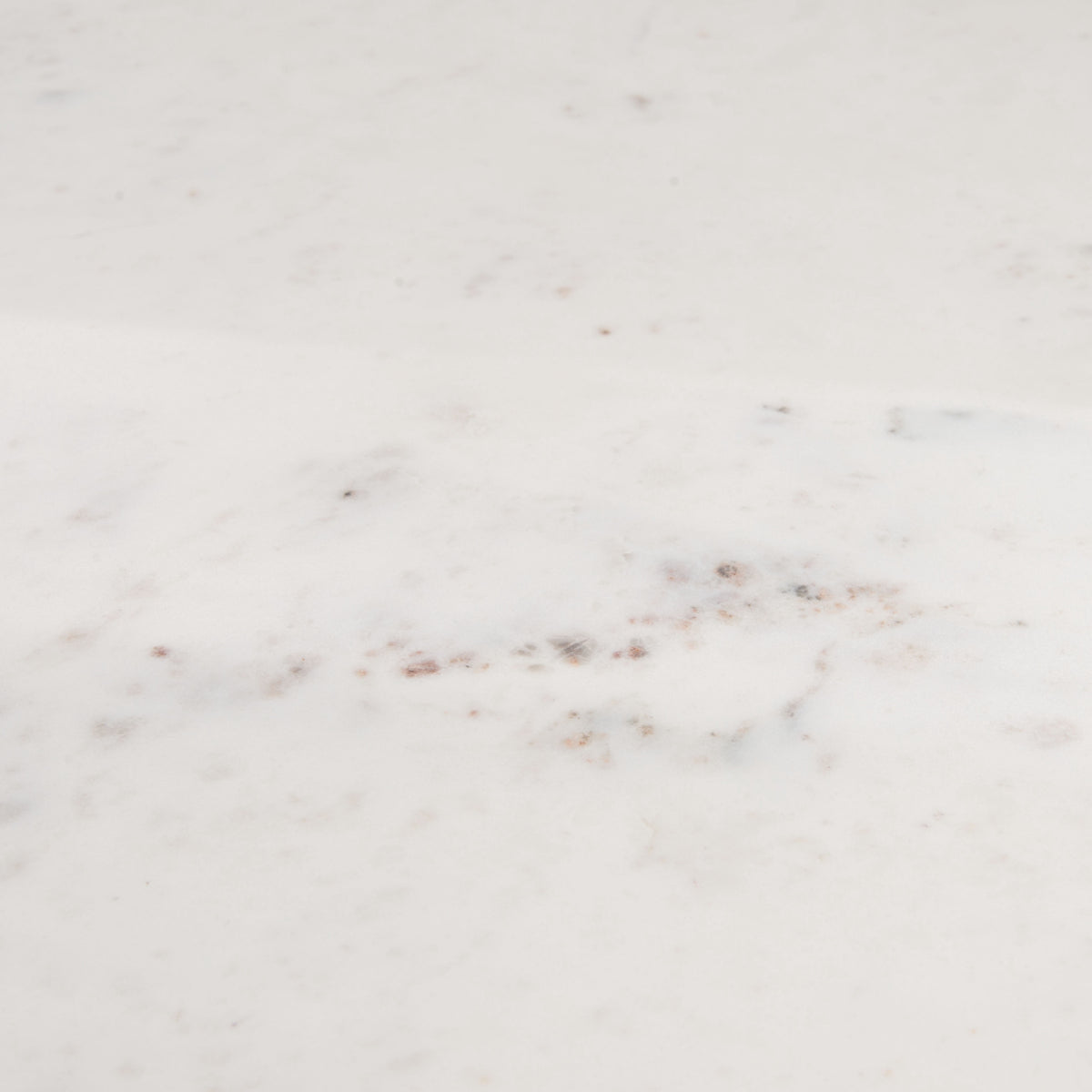 Velmora™ Mila Modern Round Pedestal Coffee Table, White Marble