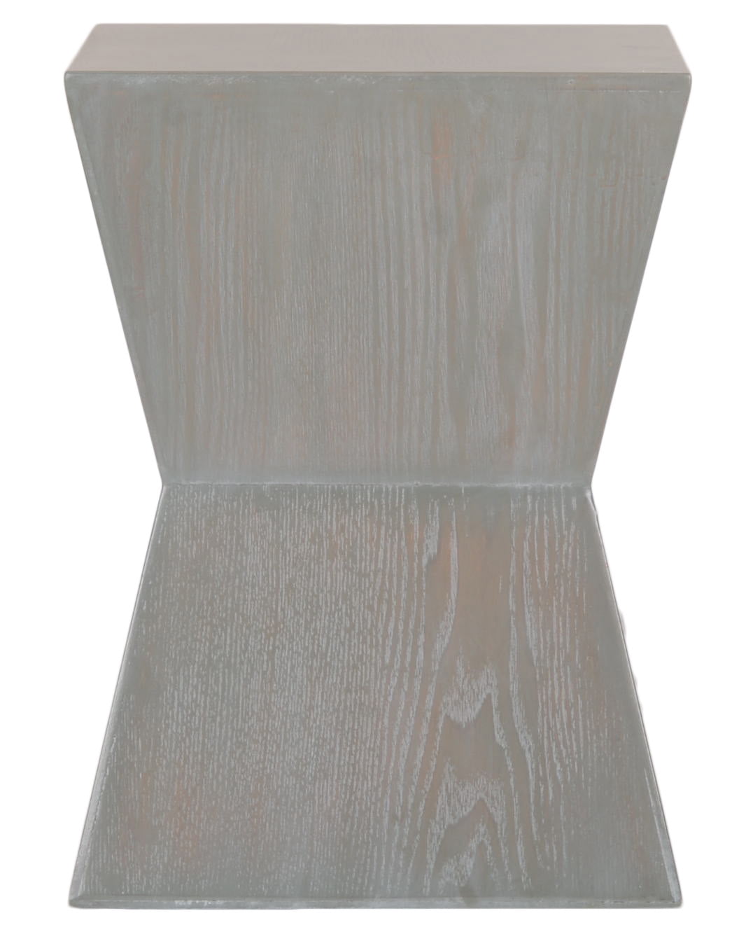 Velmora™ Lotem Solid Curved Square Top Accent Table, French Grey