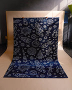 Velmora™ Navy Space Indoor Kids Rug, 4' x 5'5"