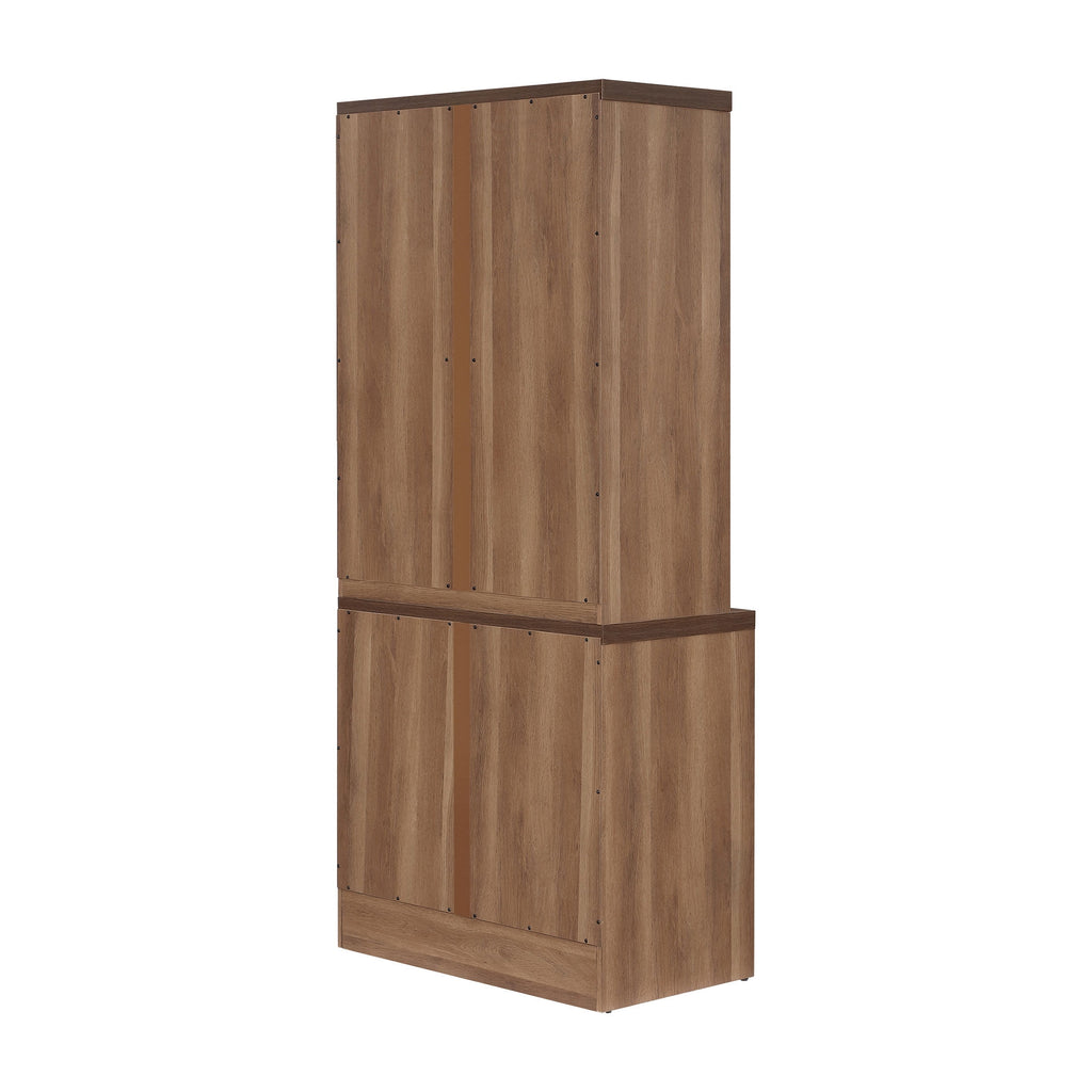 Velmora™ Mason Bookcase, Brown Oak Finish