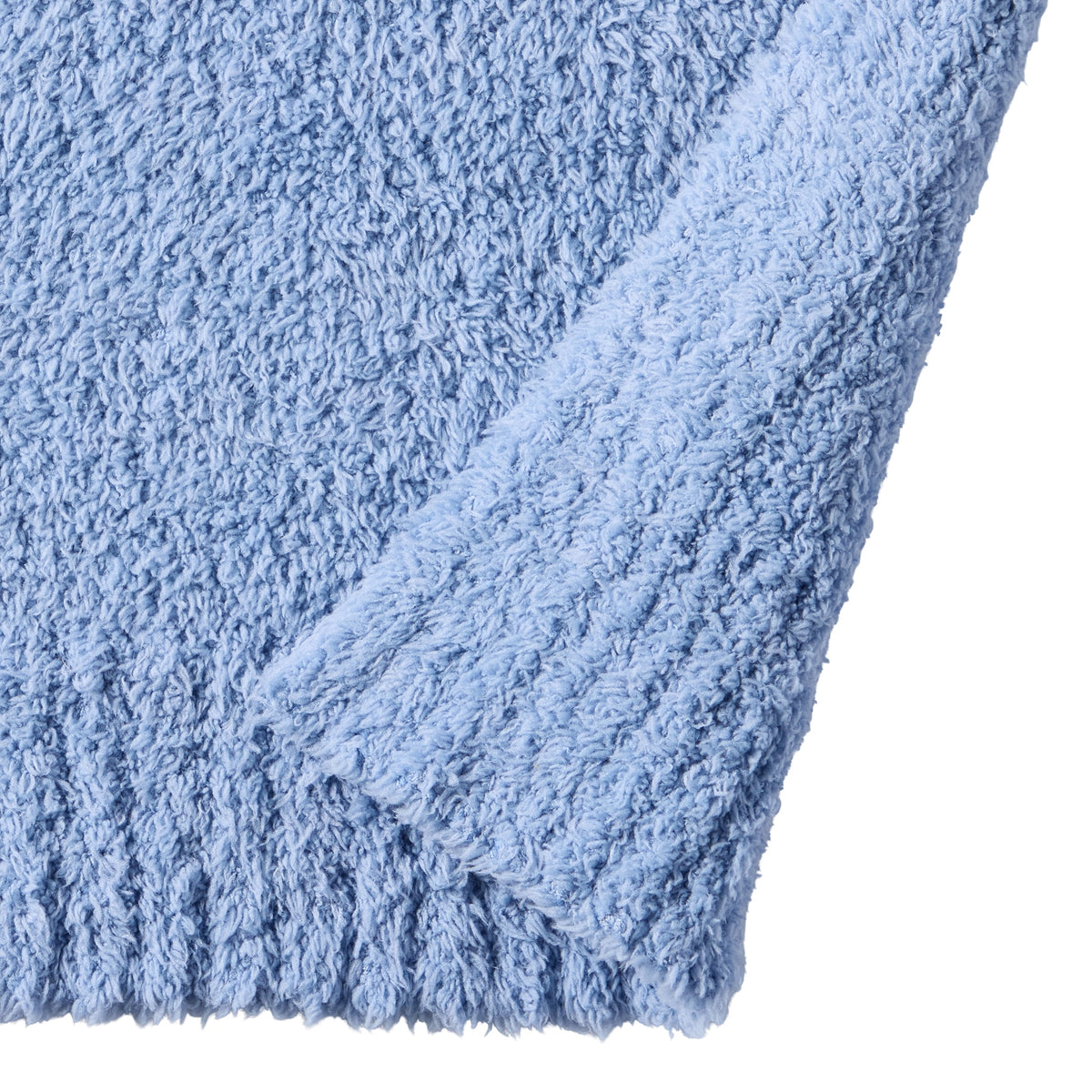 Velmora™ Cozy Knit Throw Blanket, Blue Silver, 50 x 72 in