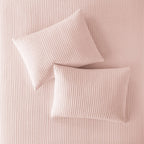Velmora™ Full/Queen Quilt - Blush Pink Matelasse, Cotton-Rich, Reversible Bedding