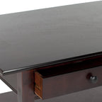 Velmora™ Boris 2-Drawer Coffee Table Dark Cherry