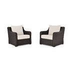 Velmora™ Bellamy Outdoor 2-Pack Lounge Chairs, Dark Brown