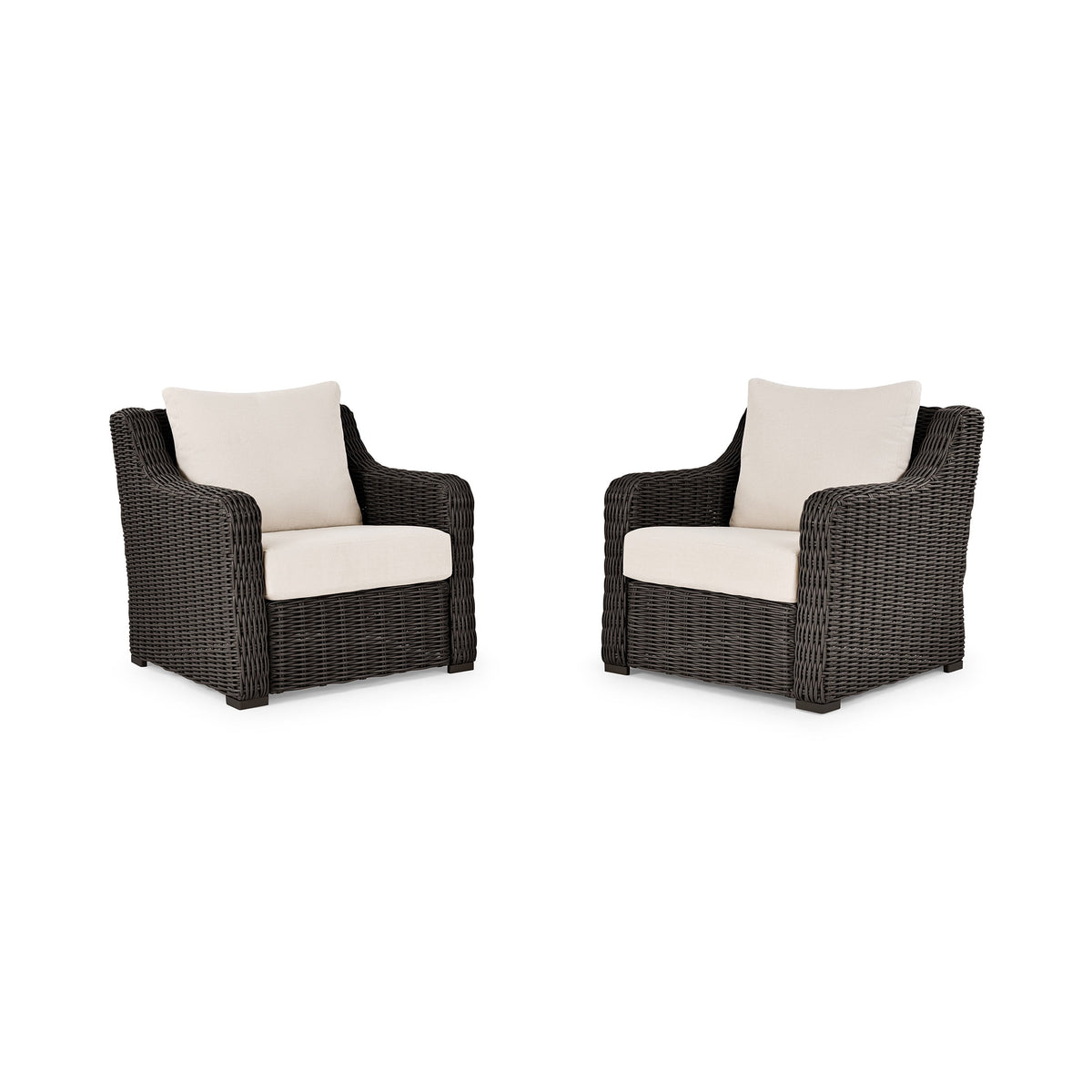 Velmora™ Bellamy Outdoor 2-Pack Lounge Chairs, Dark Brown