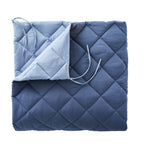 Velmora™ Down Alternative Comforter, Full/Queen - Blue, Reversible