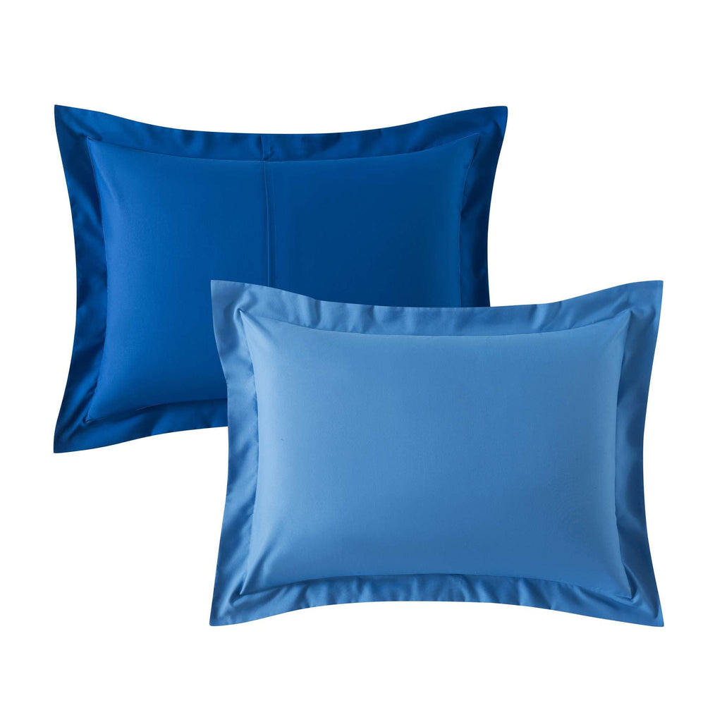 Velmora™ 5-Piece Reversible Bed in a Bag with Laundry Tote, Blue, Twin-XL
