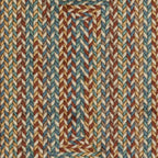 Velmora™ Traditional Multicolor Print Braid Indoor Area Rug, 5 ft x 7 ft