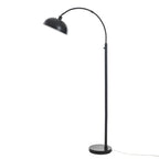 Velmora™ Black Finish Arch Dome Floor Lamp