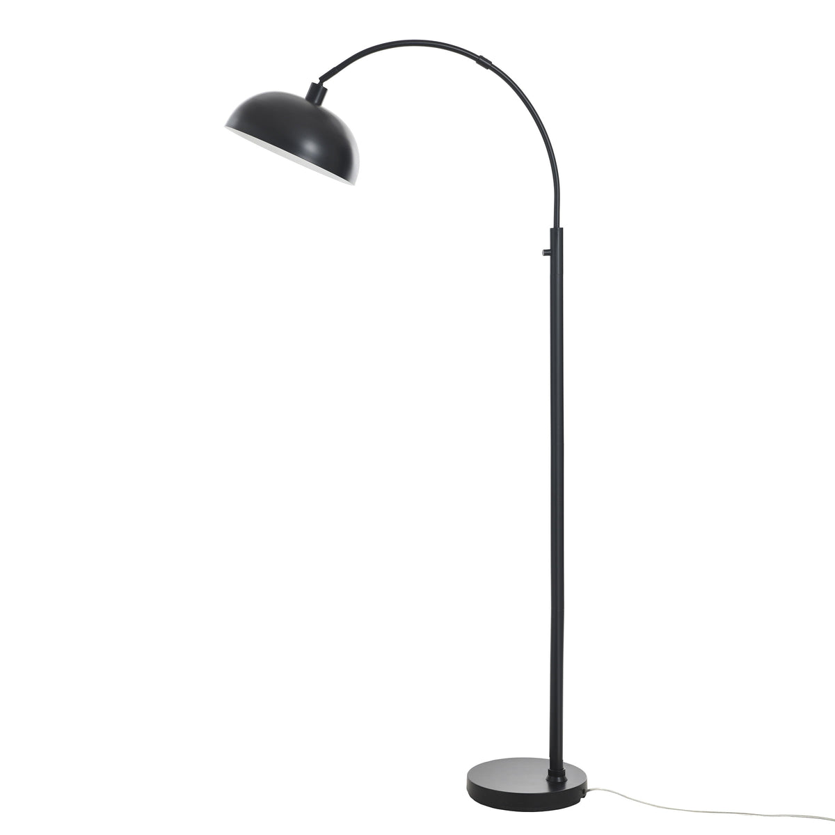 Velmora™ Black Finish Arch Dome Floor Lamp