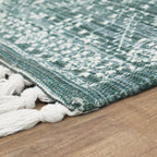 Velmora™ (4 pack) Wexford Vintage Indoor Runner Rug, Teal, 20” x 60”