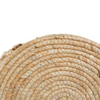 Velmora™ Natural Maize Colored Stripe Basket, Green, Large