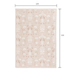 Velmora™ Neutral Sculpted Floral Indoor Area Rug, 5 ft x 7 ft