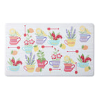 Velmora™ (4 pack) Multicolor Kitchen Mat, Herbal Tea, 18"W x 30"L, 1 Piece