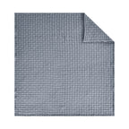 Velmora™ Check Matelasse Quilt, Washed Indigo, Full/Queen