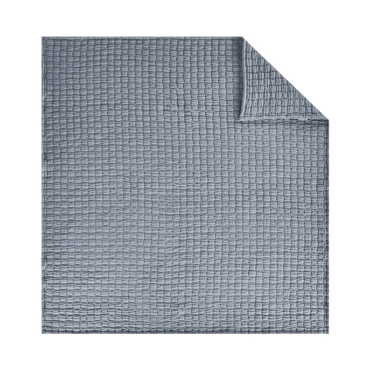 Velmora™ Check Matelasse Quilt, Washed Indigo, Full/Queen