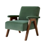 Velmora™ Ezra Accent Chair, Olive Green