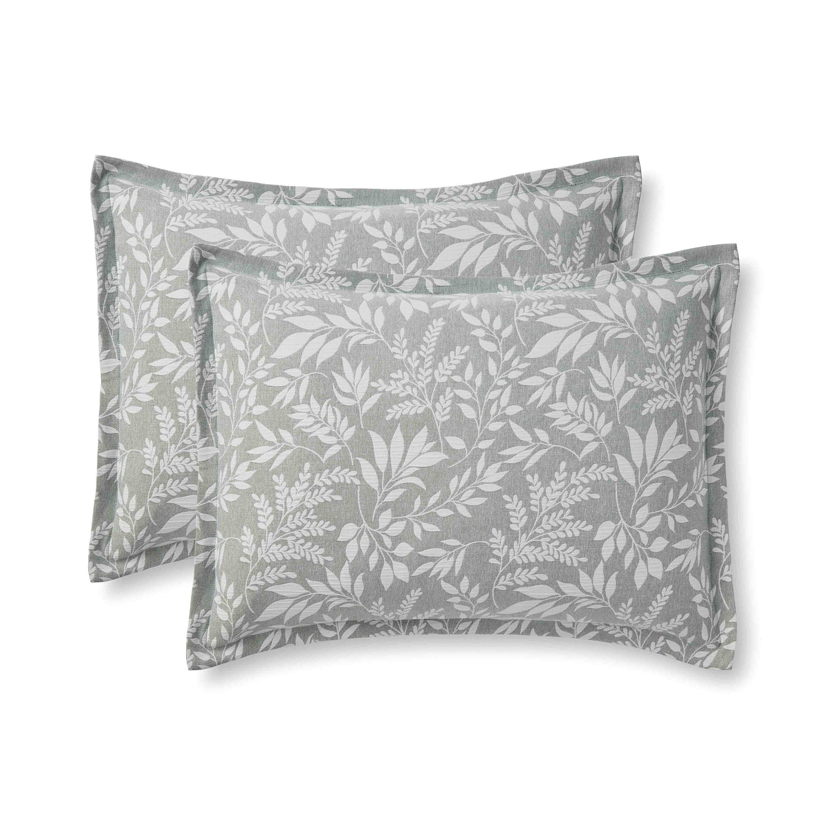 Velmora™ 5-Piece Jacquard Comforter Set with Decor Pillow and Throw Sage Green Floral Bedding Set, Full/Queen