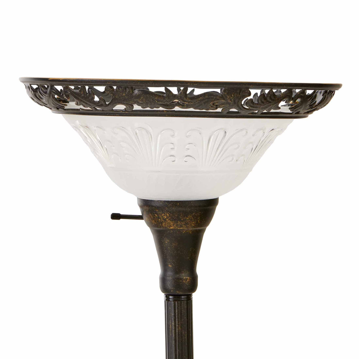 Velmora™ Traditional Bronze Victorian Floor Lamp 70"