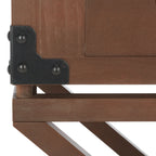 Velmora™ Dunstan Rustic Accent Table With Storage Drawer, Washed Natural Pine