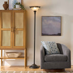 Velmora™ Traditional Bronze Victorian Floor Lamp 70"