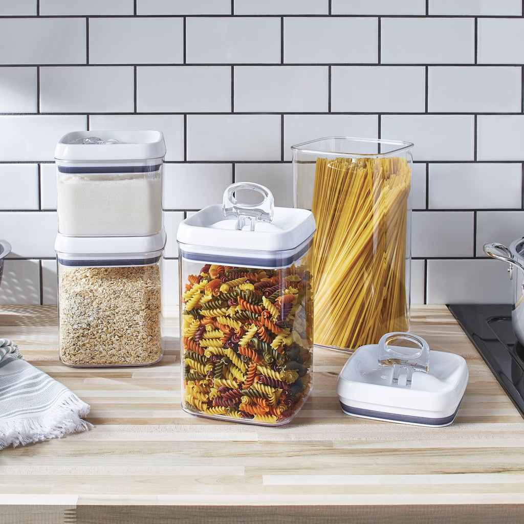 Velmora™ Flip-Tite 4-Pack Square Food Storage Container Set
